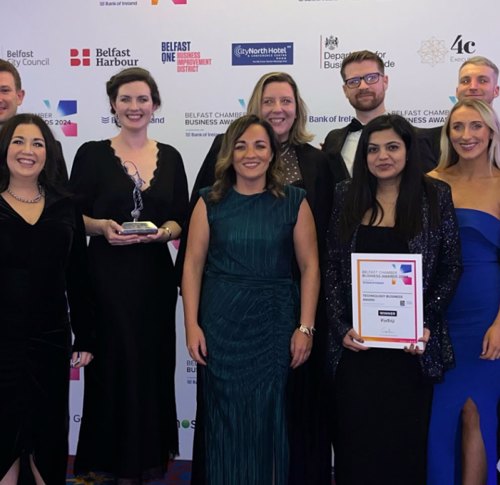 FinTrU wins Technology award at the Belfast Chamber Business Awards