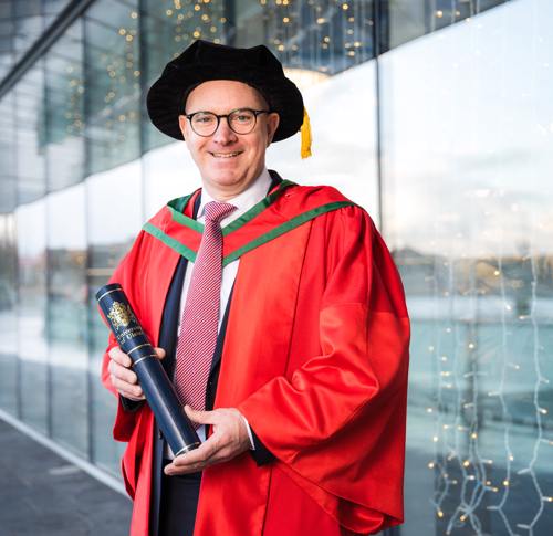 FinTrU founder and CEO honoured by Ulster University